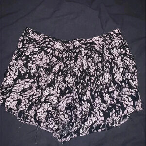 Floral High Waisted Shorts